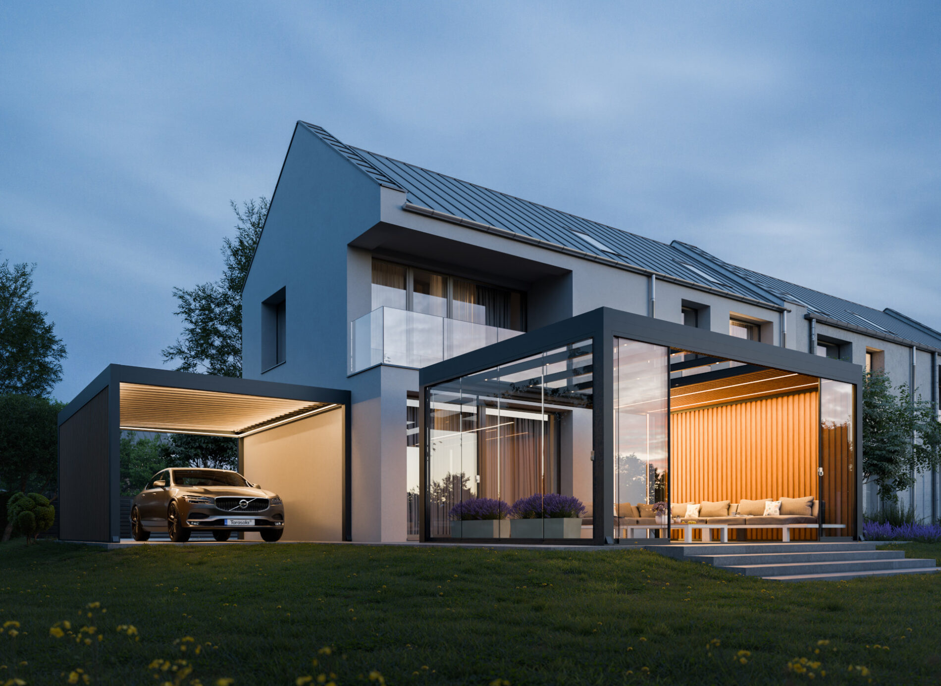 Tarasola Fix i Carport - zadaszenia stałe
