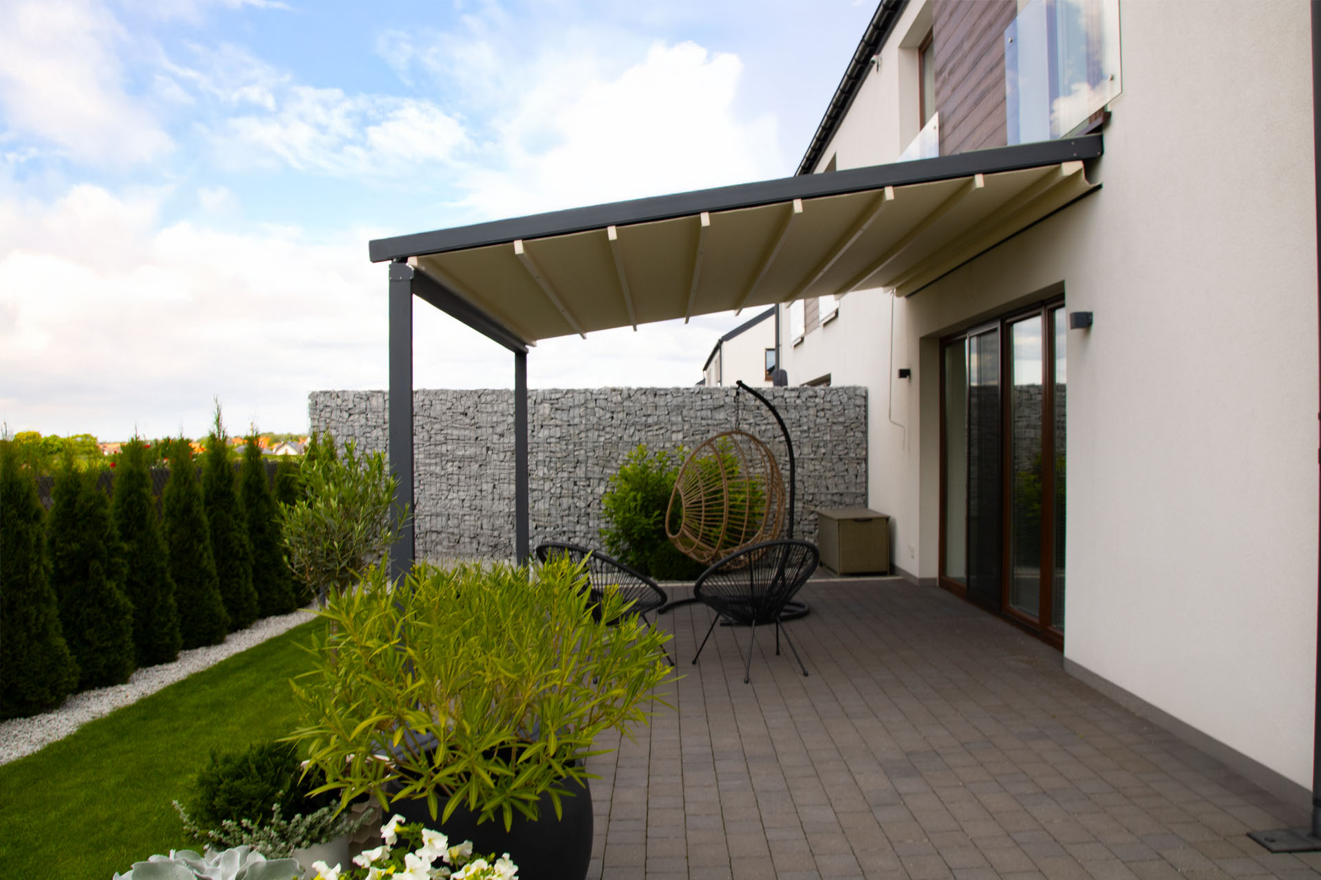 Tarasola Simple, wymiary 3x4 m