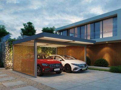 Tarasola Carport nowoczesna wiata garażowa