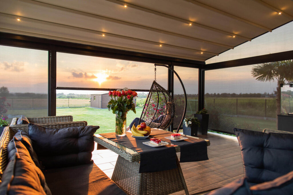 tarasola Elegancy z roletami screen ZIP