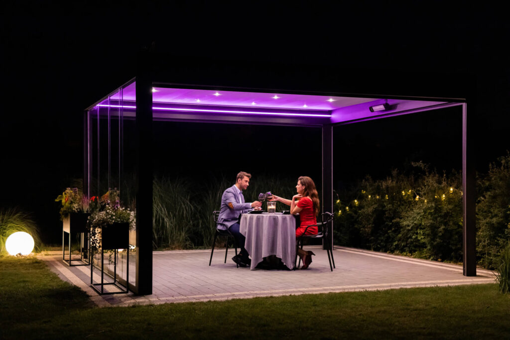 Tarasola Technic z promiennikami ciepła