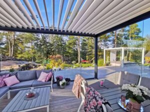 ogród zimowy wnętrze