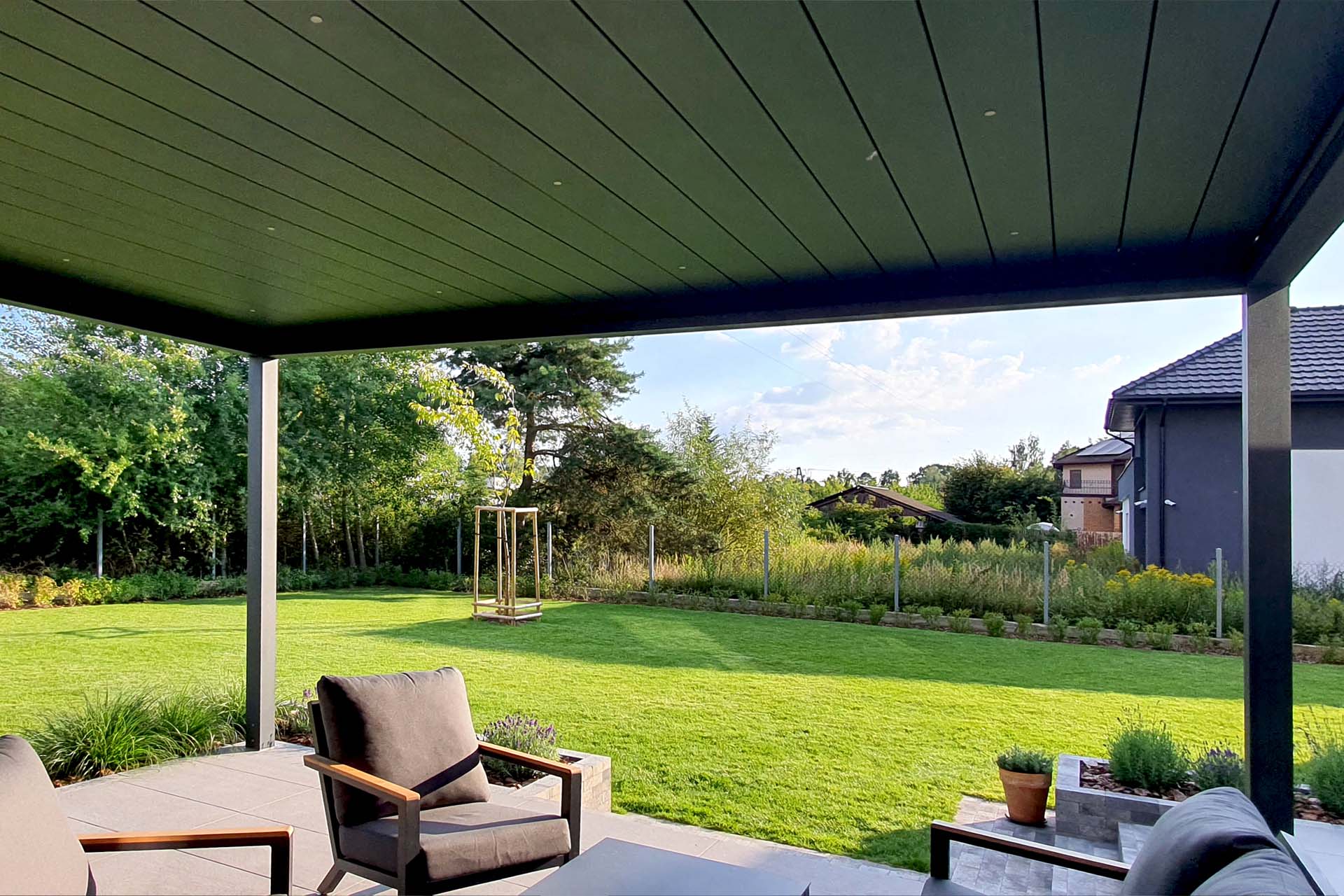 Pergola bioklimatyczna Tarasola Essential 3x4 m – widok 2