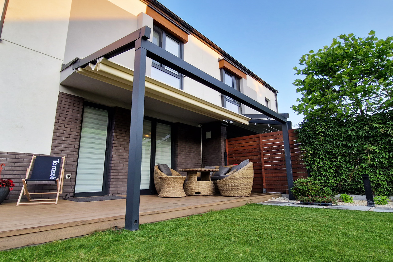 Pergola tarasowa Tarasola Elegancy 4x4 m – widok 5