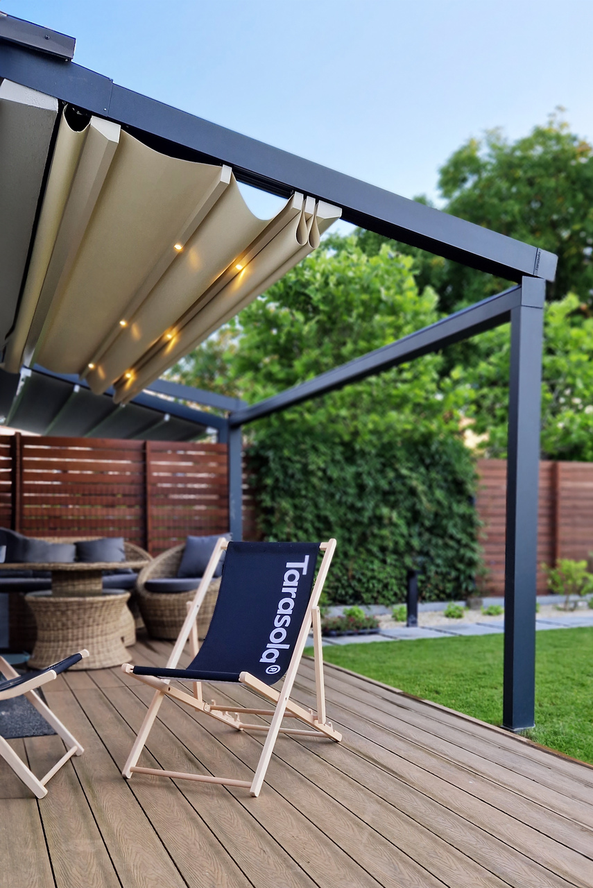 Pergola tarasowa Tarasola Elegancy 4x4 m – widok 4